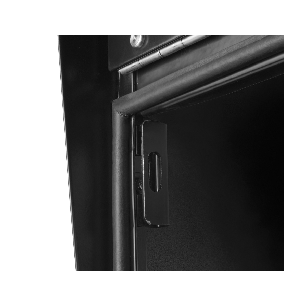 Architectural Mailboxes Oasis TriBolt Series 620020B-10 Mailbox, Steel, Powdered, 18 in W, 15 in H, Black