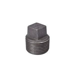 Southland 521-804HN Pipe Plug, 3/4 in, MPT, Square Head, Iron