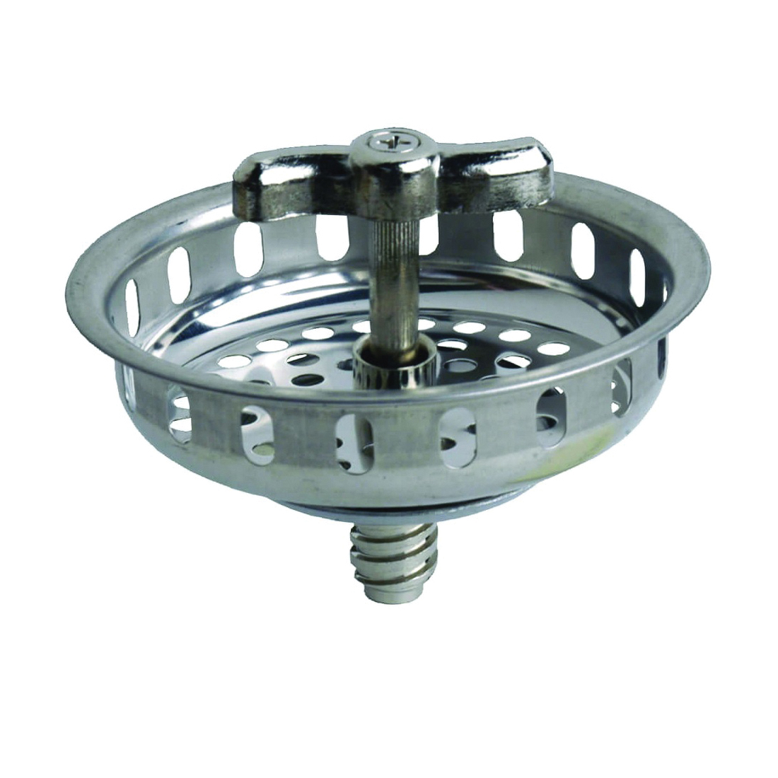 86800 Basket Strainer, 3-1/2 in Dia, Stainless Steel, Chrome, For: Universal Spin-N-Grin Strainer