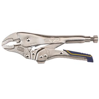 IRHT82580/7T Locking Plier, 7 in OAL, 1-1/2 in Jaw Opening, Comfort-Grip Handle