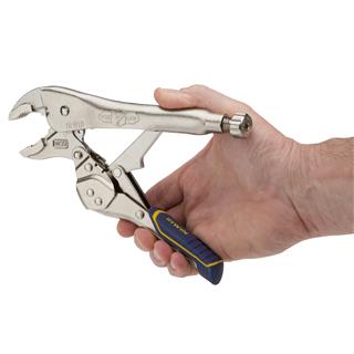 Irwin IRHT82580/7T Locking Plier, 7 in OAL, 1-1/2 in Jaw Opening, Comfort-Grip Handle
