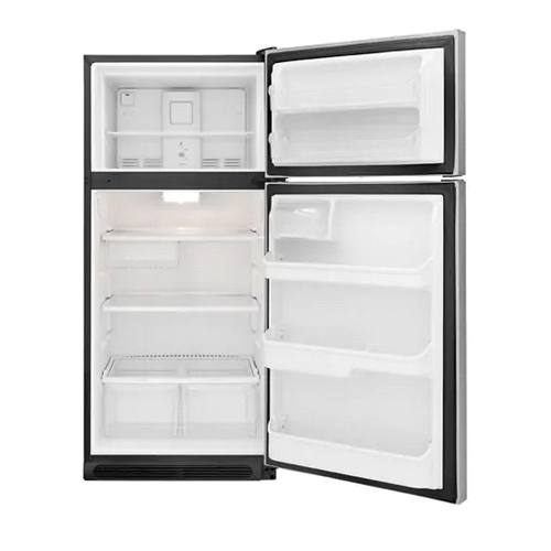 Frigidaire FFTR1830QS Freezer Refrigerator, 18 cu-ft Overall, 14.1 cu-ft Refrigerator, 3.9 cu-ft Freezer, 2 -Door - 2