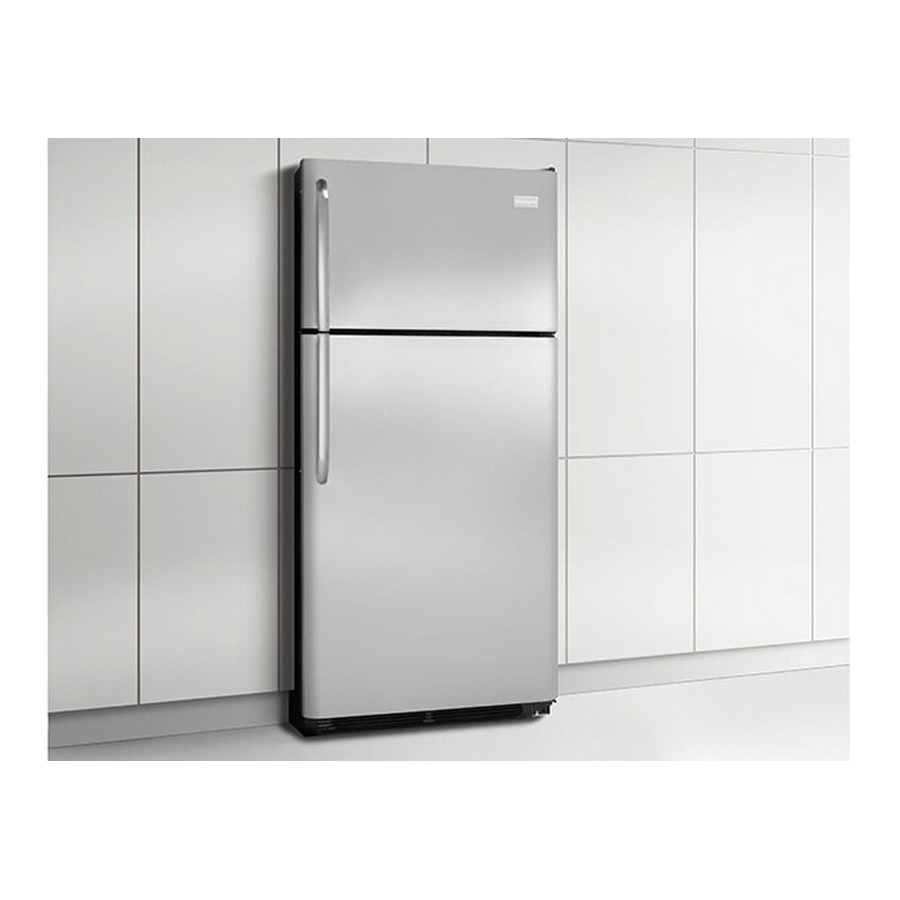 Frigidaire FFTR1830QS Freezer Refrigerator, 18 cu-ft Overall, 14.1 cu-ft Refrigerator, 3.9 cu-ft Freezer, 2 -Door - 3