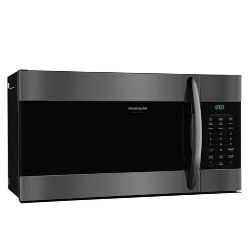 Frigidaire FGMV176NTD Over-the-Range Microwave, 1.7 cu-ft Capacity, 1000 W, Stainless Steel, Black - 3