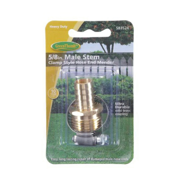 50450GT Hose Mender, 5/8 in, Male, Brass