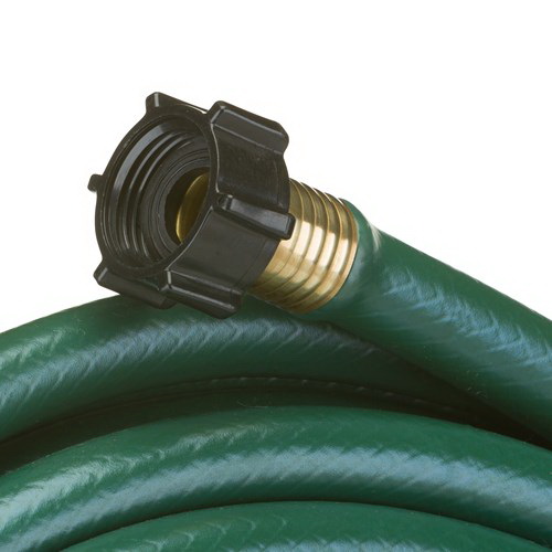Garden Hose, Home Plus, Light Duty, 5/8in, 25 ft L, Rubber, Green, 200psi - 3