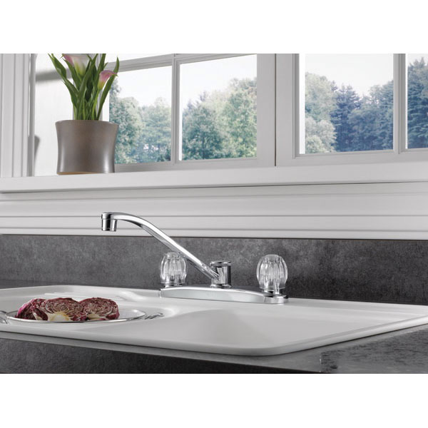 Kitchen Faucet, Peerless, 2-Handle, Chrome - 2