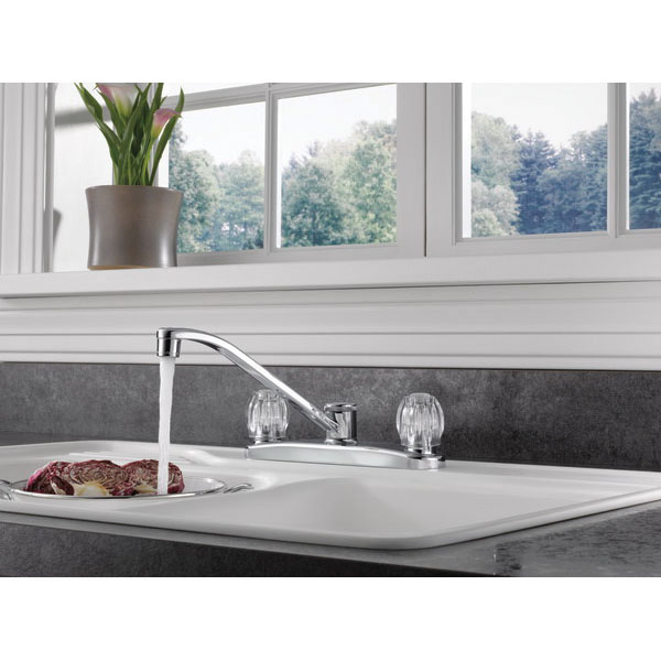 Kitchen Faucet, Peerless, 2-Handle, Chrome - 3