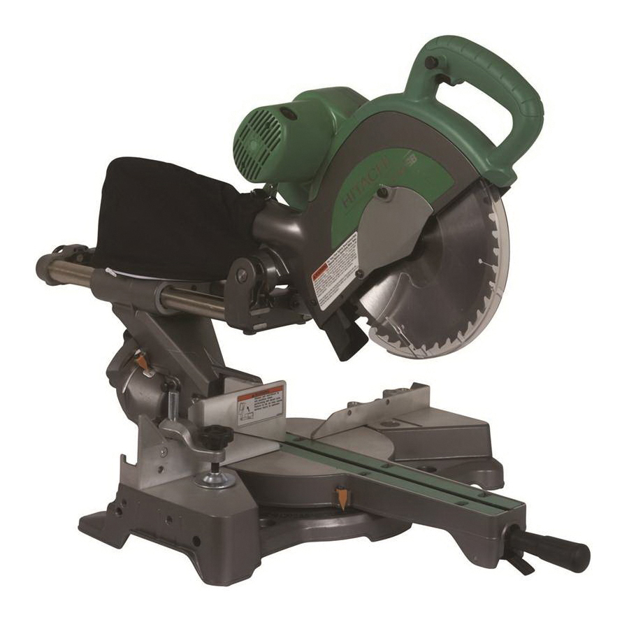 C10FSBSM Compound Miter Saw, Electric, 10 in Dia Blade, 3800 rpm Speed, 57 deg Max Miter Angle