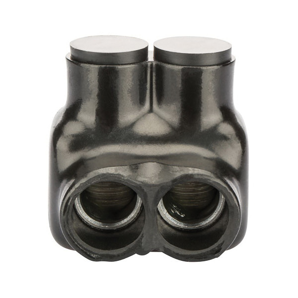 IT Series IT-4B Insulated Tap Connector, 4 to 14 AWG Wire, 2-Pole, Plastisol Housing Material, Black