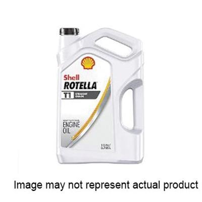 Shell Rotella T1 550049236 Heavy-Duty Diesel Motor Oil, 30, 1 qt Bottle