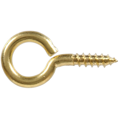 Hillman 130202 Screw Eye Kit, Brass, 121-Piece - 4