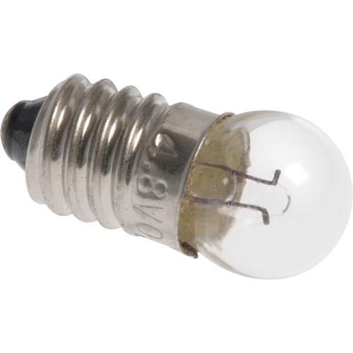 Hillman 55378 Bulb, 4.8 V, 0.5 A, Screw Lamp Base