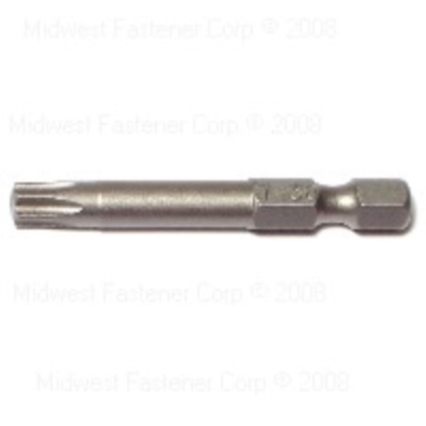 24359 Drive Bit, T30 Drive, Star Drive, 1/4 in Shank, 2 in L, Steel