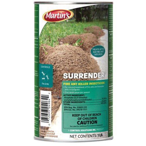 Surrender 82004964 Fire Ant Killer Insecticide, Powder, 1 lb