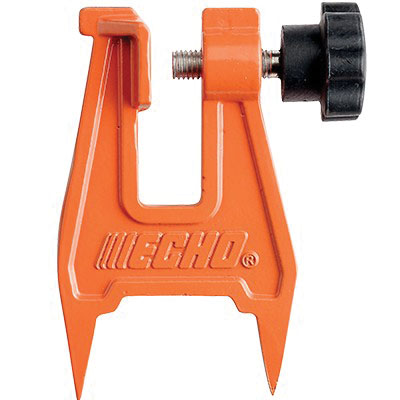 Chainsaw Stump Vise, Echo, Solid Steel, Orange, For: Conjunction with Sharpening Saw Chains - 1