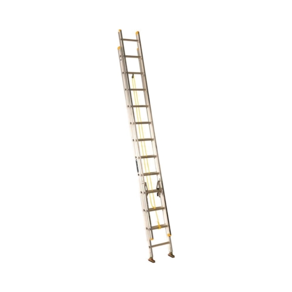 Louisville AE3224  24 ft. Extension Ladder, 286 in. Reach, 250 lb, Aluminum