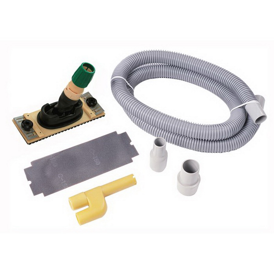 Vac-Pole Dust-Free Sander Kit with 6-in Hose, Shop-Vac/Vacuum Adaptors &  Medium Grit Sandpaper