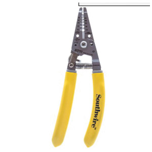 S1018SOL Wire Stripper, 10 to 18 AWG Solid, 12 to 20 AWG Stranded Stripping, 8 in OAL, Ergonomic Handle