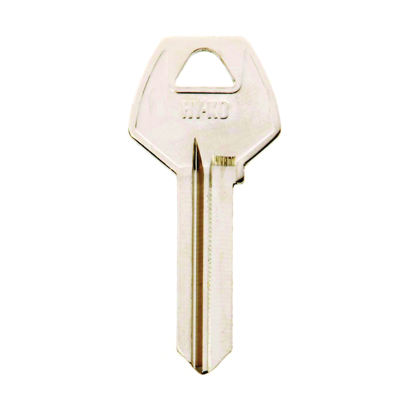 Hy-Ko 11010CO91 Key Blank, Brass, Nickel, For: Corbin Russwin Cabinet, House Locks and Padlocks, CO91 Key Number