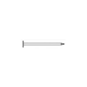 0053178 Common Nail, 10D, 3 in L, Steel, Bright, Smooth Shank, 1 lb