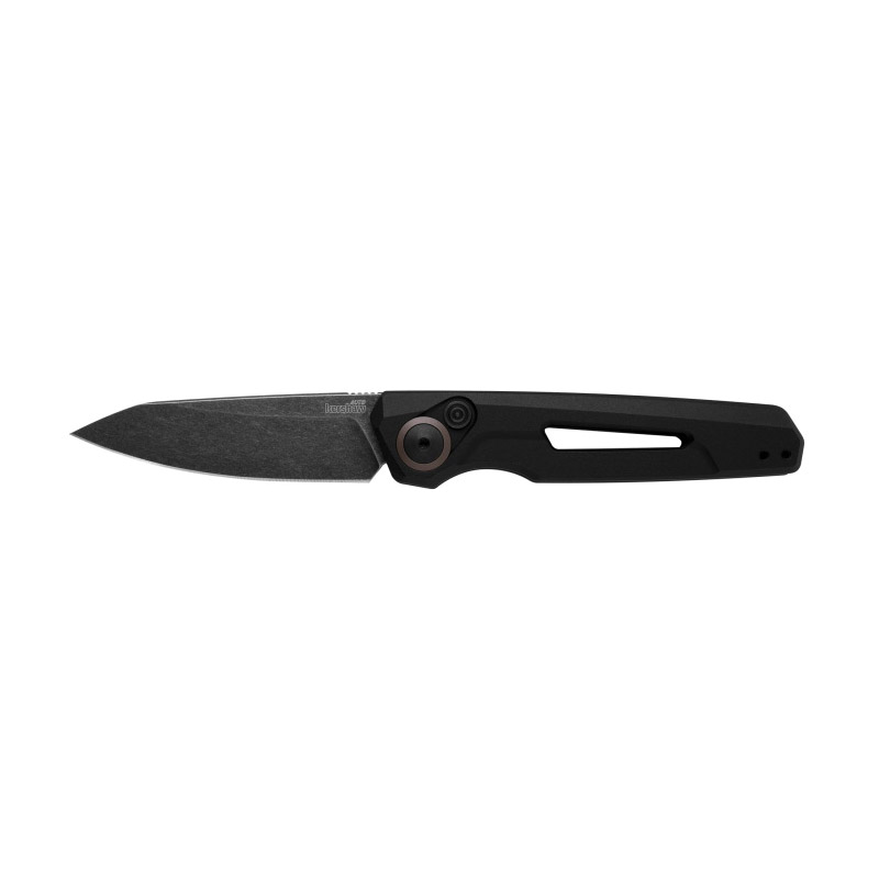 Kershaw Launch 11 7550 Automatic Pocket Knife, 2-3/4 in L Blade, Steel Blade, Black Handle - 1