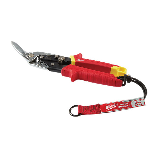 Milwaukee 48-22-8823 Tool Lanyard, 11.3 in L, 10 lb Working Load, Nylon Line, Red/Black, Quick-Connect End Fitting - 2