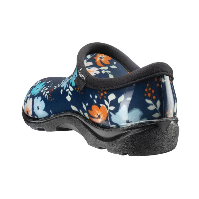 Sloggers 5120FFNBL-06 Rain and Garden Boots, 6, Floral Fun, Blue - 3