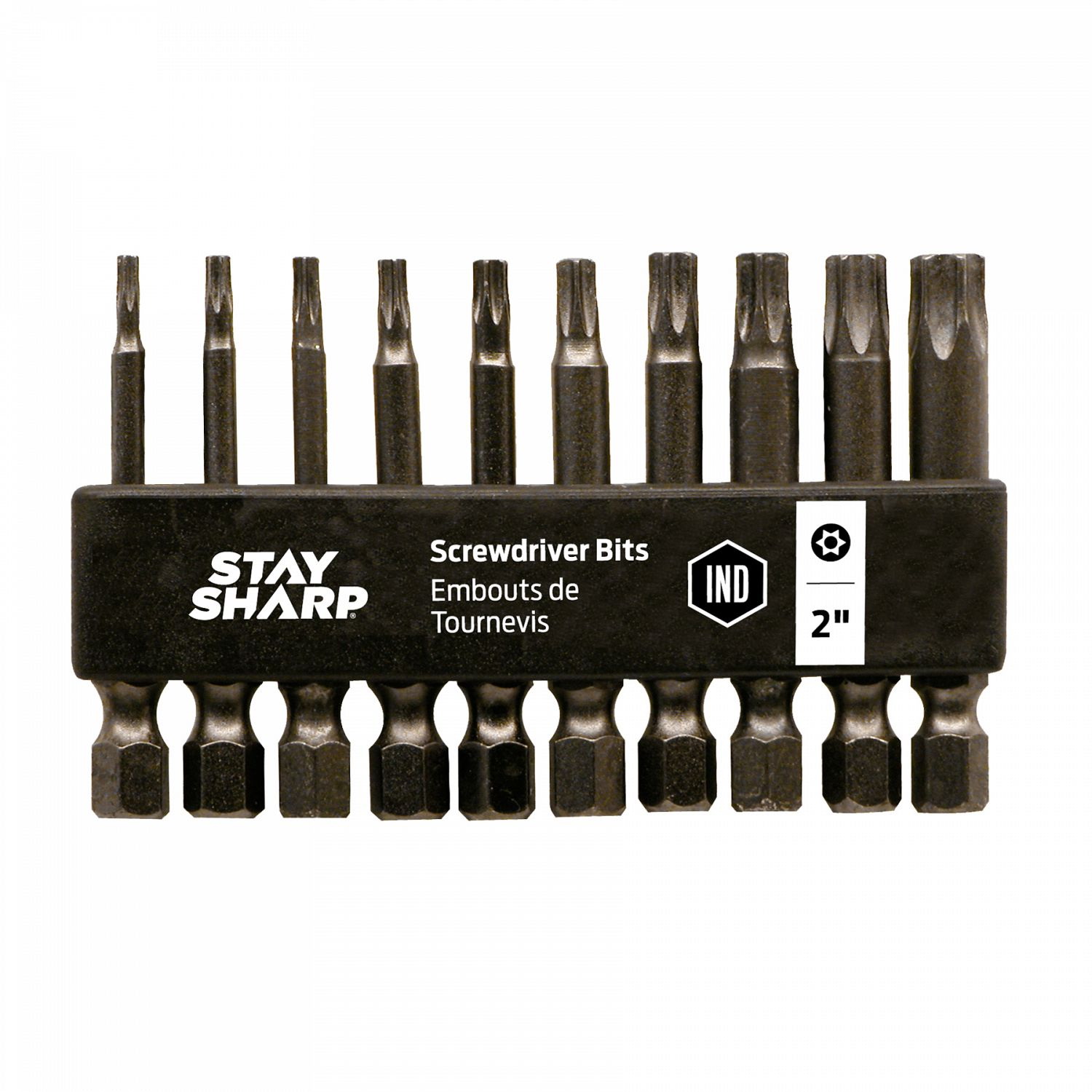 Stay Sharp 75014 Screwdriver Bit Set, 10-Piece - 2