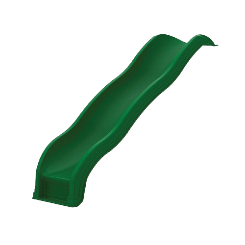 PS 8824 Scoop Wave Slide, Polyethylene, Green, For: 48 in Play Deck
