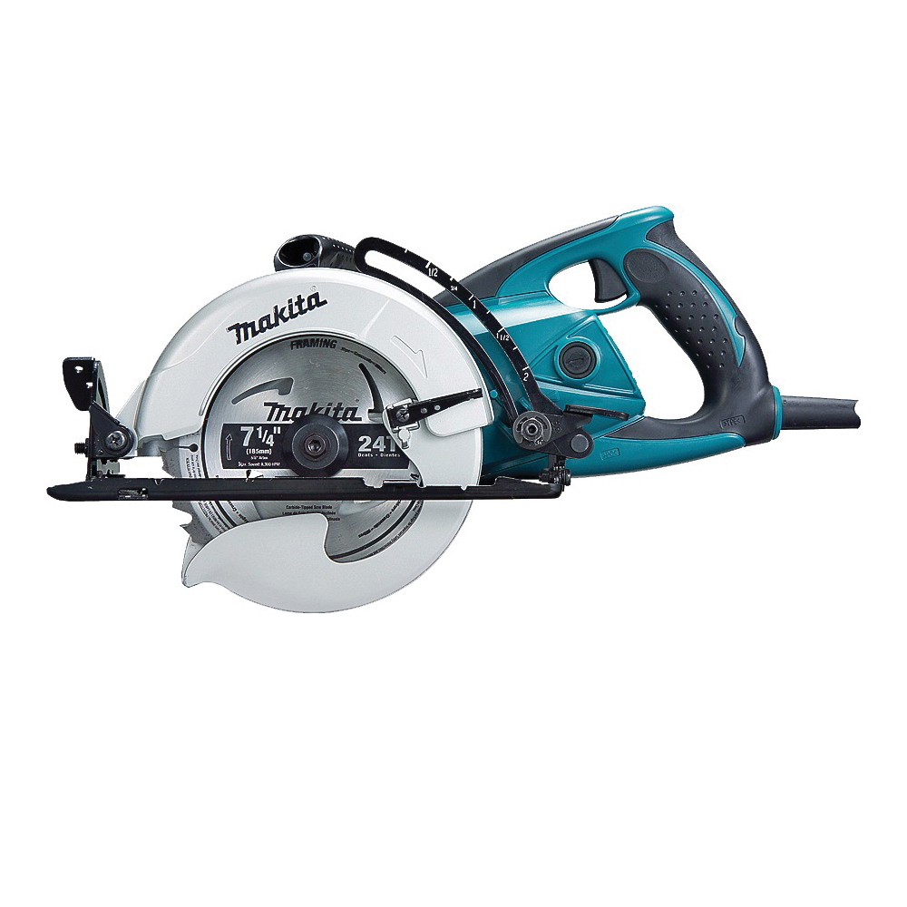 5477NB Circular Saw, 15 A, 7-1/4 in Dia Blade, 5/8 in Arbor, 0 to 51.5 deg Bevel