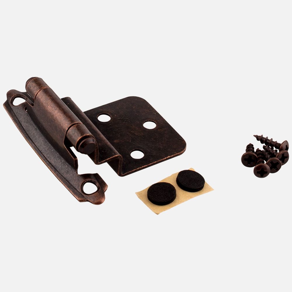 KFHI-A-ORB2 Hinge, Oil-Rubbed Bronze, Inset, Self-Closing Hinge, 2/PK