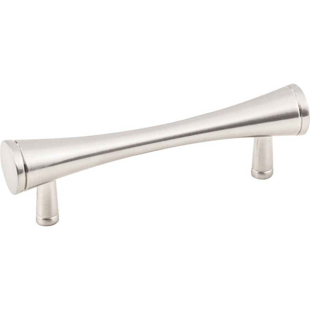 K5123SN-2 Cabinet Pull, 4 in L Handle, 1-1/4 in H Handle, 1-1/4 in Projection, Zinc, Satin Nickel