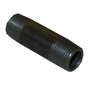 Lasco 26-1402S Short Pipe Nipple, 1/2 in, Metal, SCH 40 Schedule, 150 psi Pressure, 1-1/2 in L