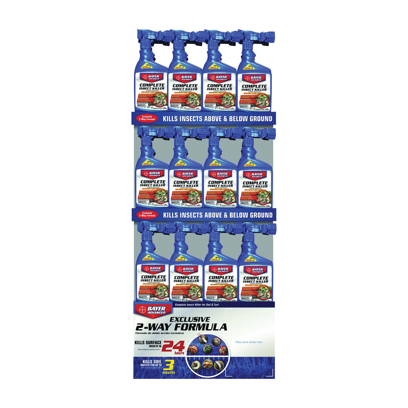 BioAdvanced 700280Q Insect Killer, Liquid, Spray Application, 32 oz, Imidacloprid, Beta-Cyfluthrin, Glycerine