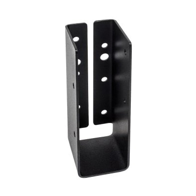 APLH Series APLH26R Joist Hanger, 4-7/8 in H, 2-1/16 in W, 2 x 6 in, Steel, Black, Powder-Coated/ZMAX