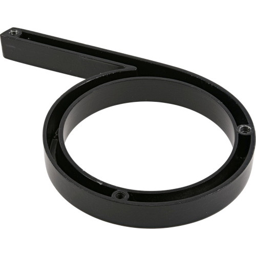 Distinctions 844716 House Number, Character: 6, 5 in H Character, Black Character, Zinc