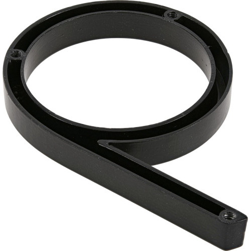 Floating Mount House Number 9, Distinctions, Black, 5 in - 2