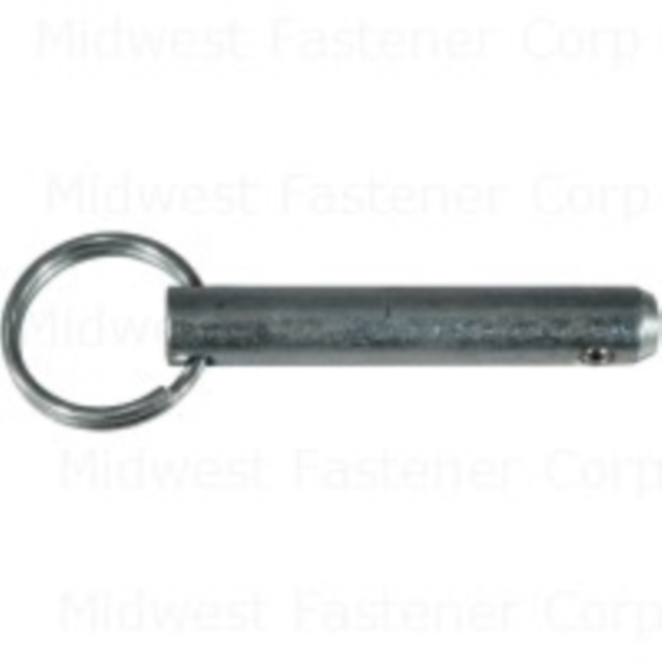 85295 Cotterless Hitch Pin, 3/8 in Dia Pin, 1-5/8 in OAL, Steel, Zinc