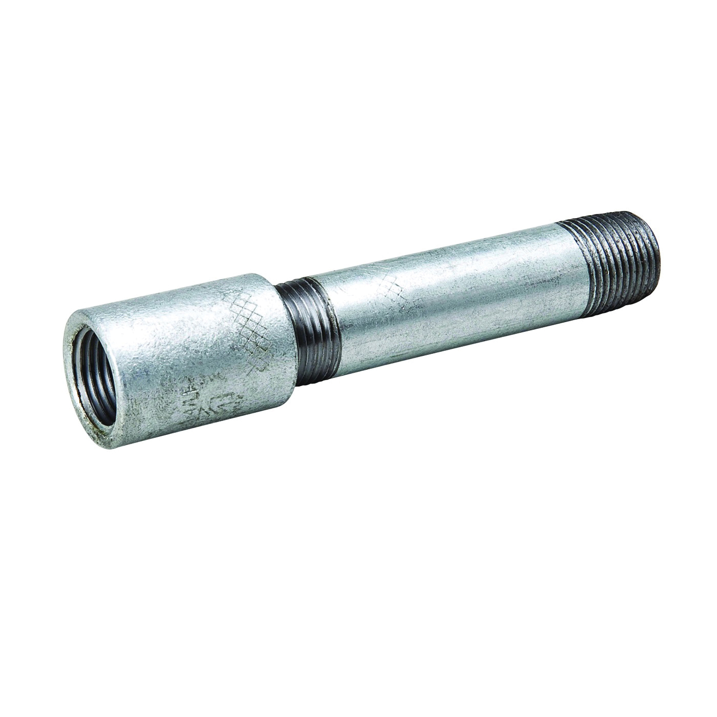 563-540HN Pipe Nipple, 1/2 in, Threaded, Steel, 150 psi Pressure, 4 in L