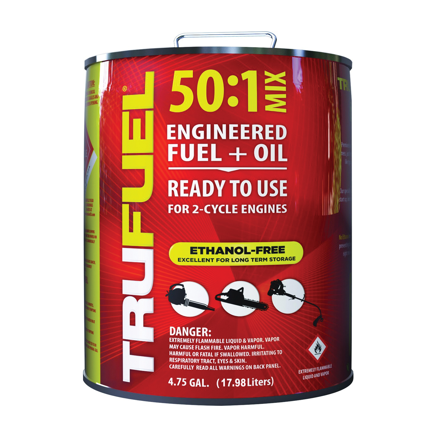 6525614 Fuel, Liquid, Hydrocarbon, Red, 4.75 gal, Can