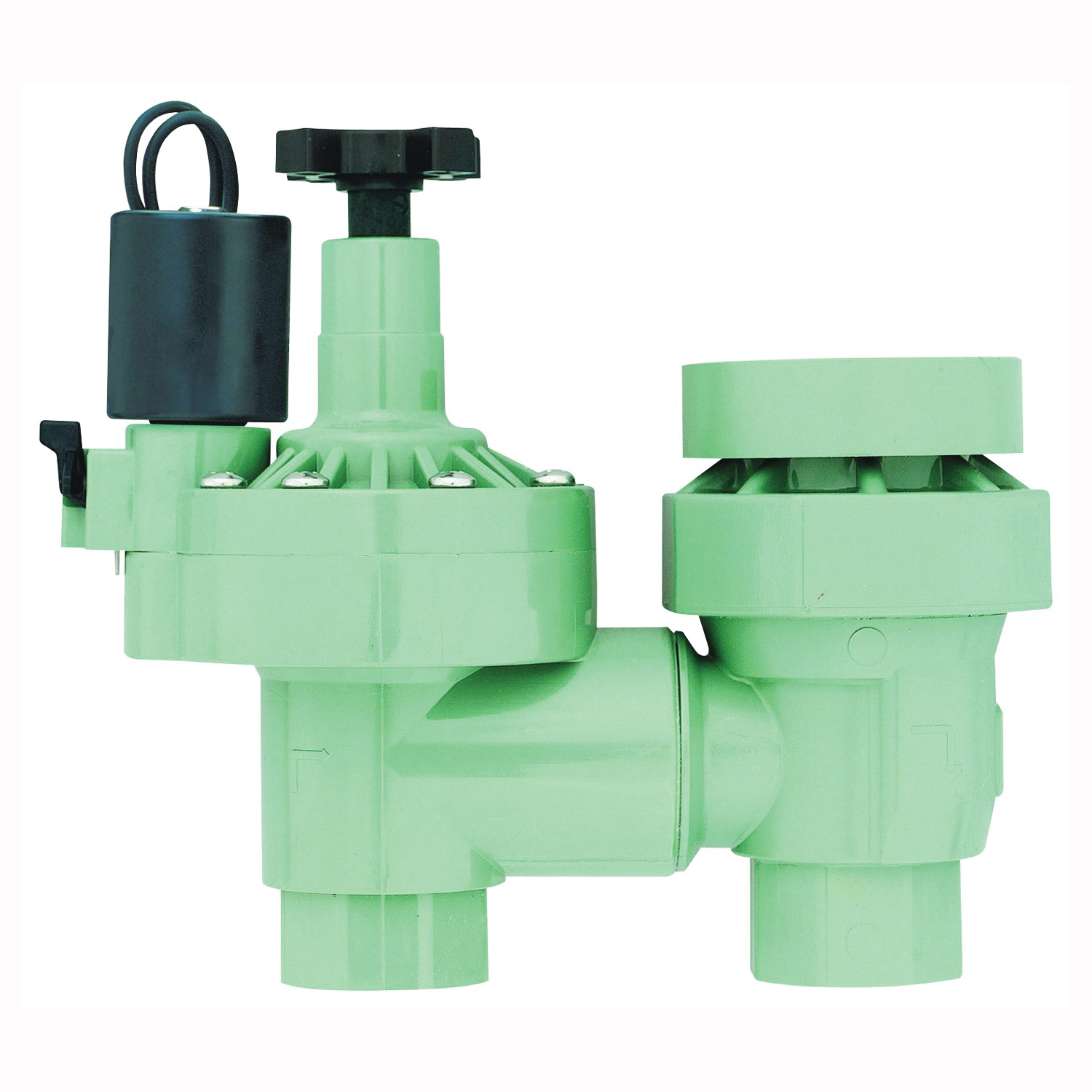 57624 Anti-Siphon Valve, 1 in, FNPT, 10 to 125 psi Pressure, 5 to 40 gpm, 24 V, Plastic Body