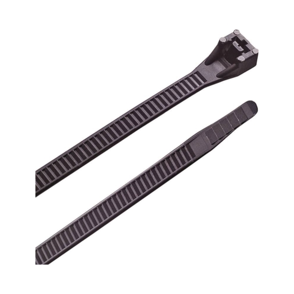 GB 46-448UVB 48 in. Cable Tie, 6/6 Nylon, Black, 50 pk