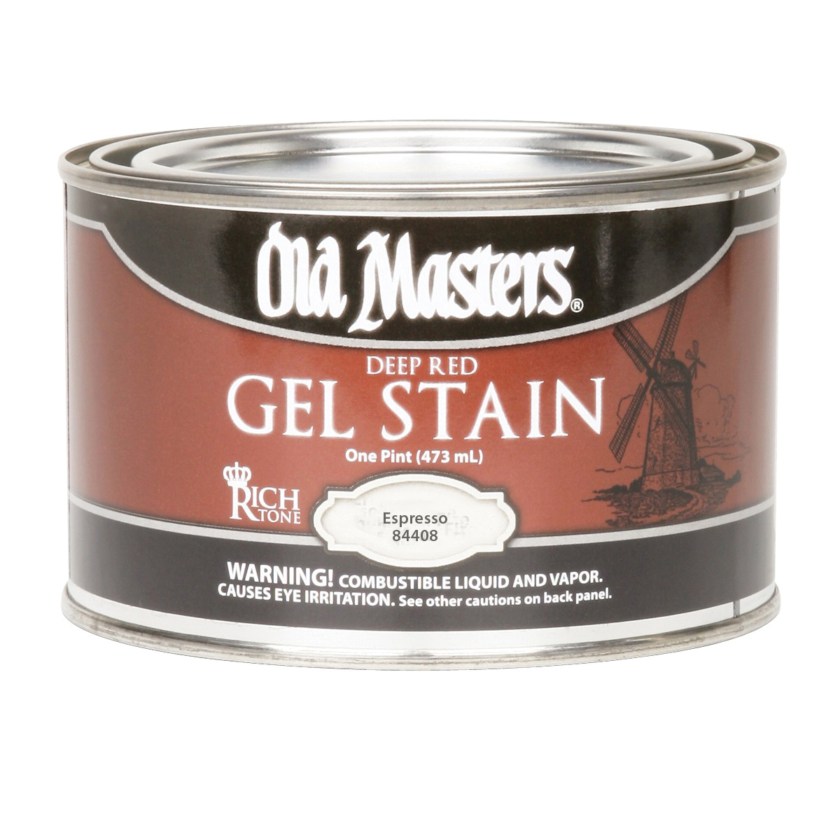 84404 Gel Stain, Espresso, Liquid, 1 qt