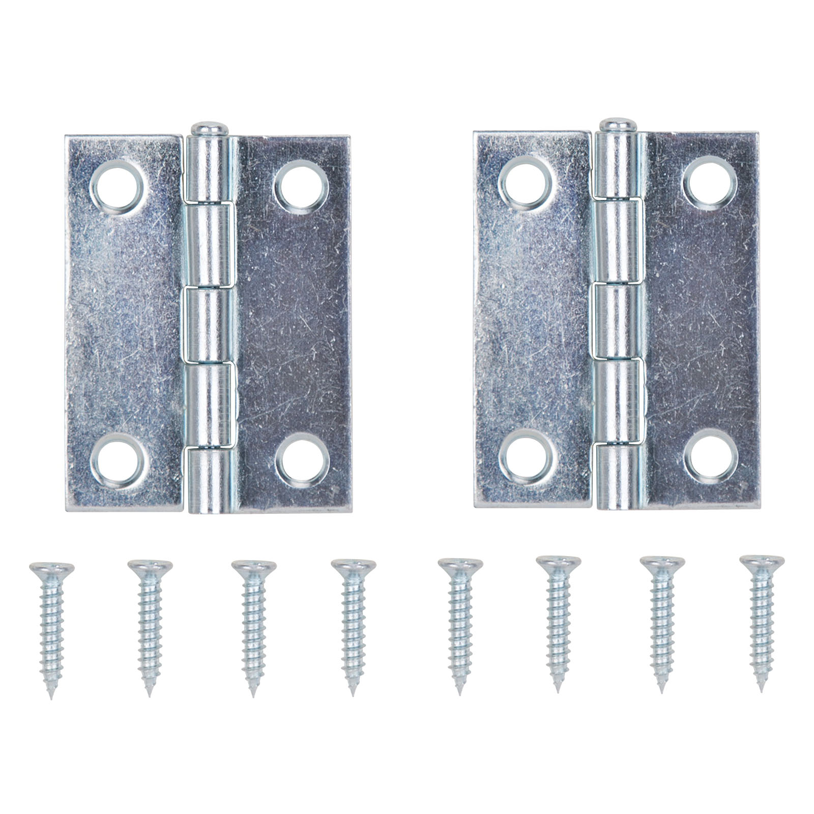 LR-054-PS Utility Hinge, Steel, Zinc, Removable Pin, 180 deg Range of Motion, Full Mortise Mounting