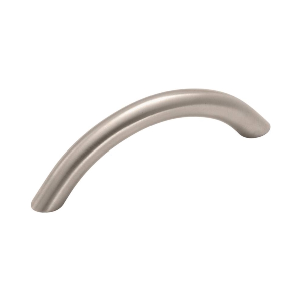 BP19001SS Cabinet Pull, 3-11/16 in L Handle, 1-3/16 in H Handle, 1-3/16 in Projection, Stainless Steel