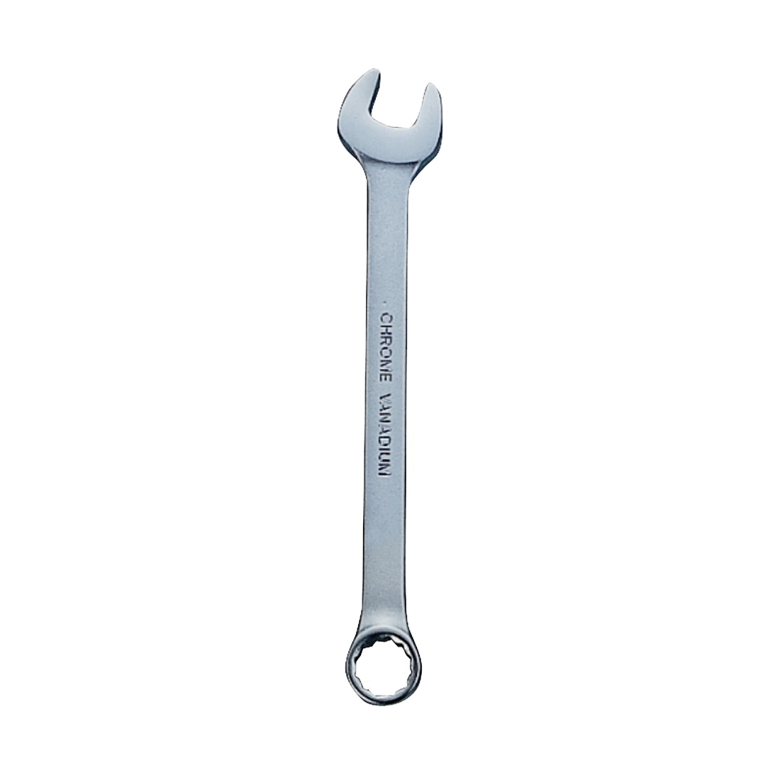 MT6548143 Combination Wrench, Metric, 12 mm Head, Chrome Vanadium Steel, Silver, Round Handle