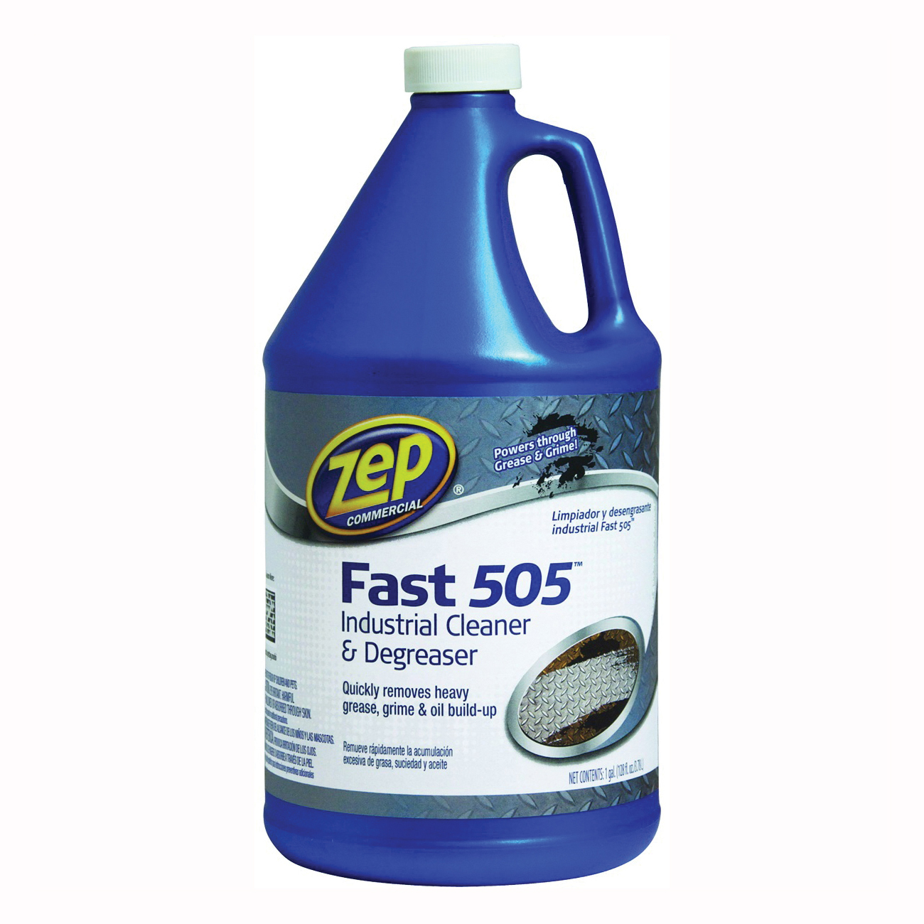 ZU505128 Cleaner and Degreaser, 1 gal Bottle, Liquid, Characteristic