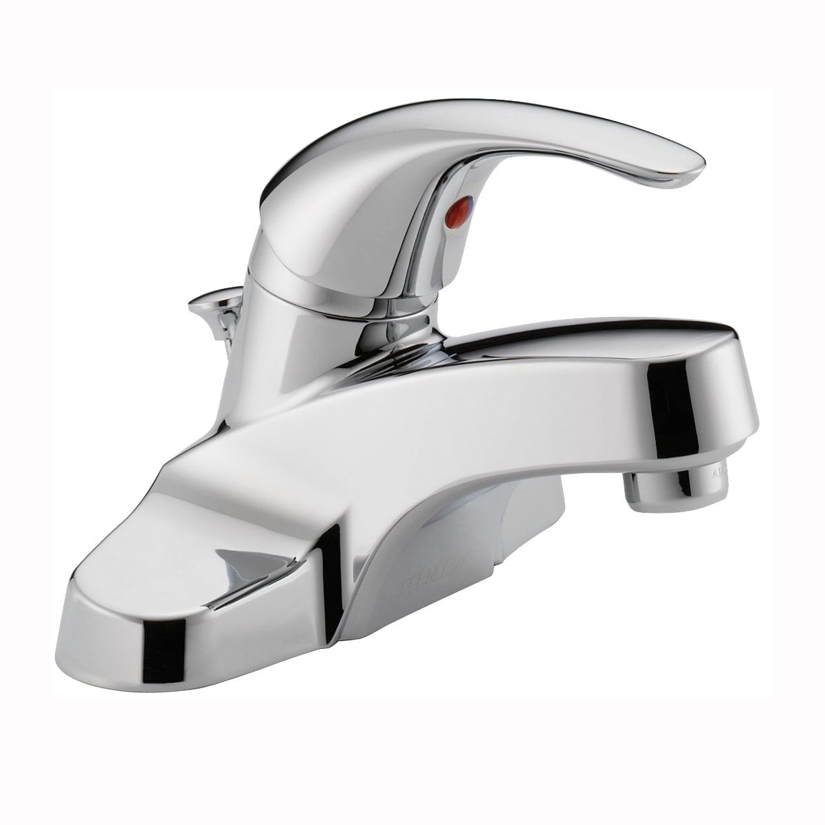 Peerless Tunbridge Series P188620LF Bathroom Faucet, 1.2 gpm, 1-Faucet Handle, Brass, Chrome Plated, Lever Handle