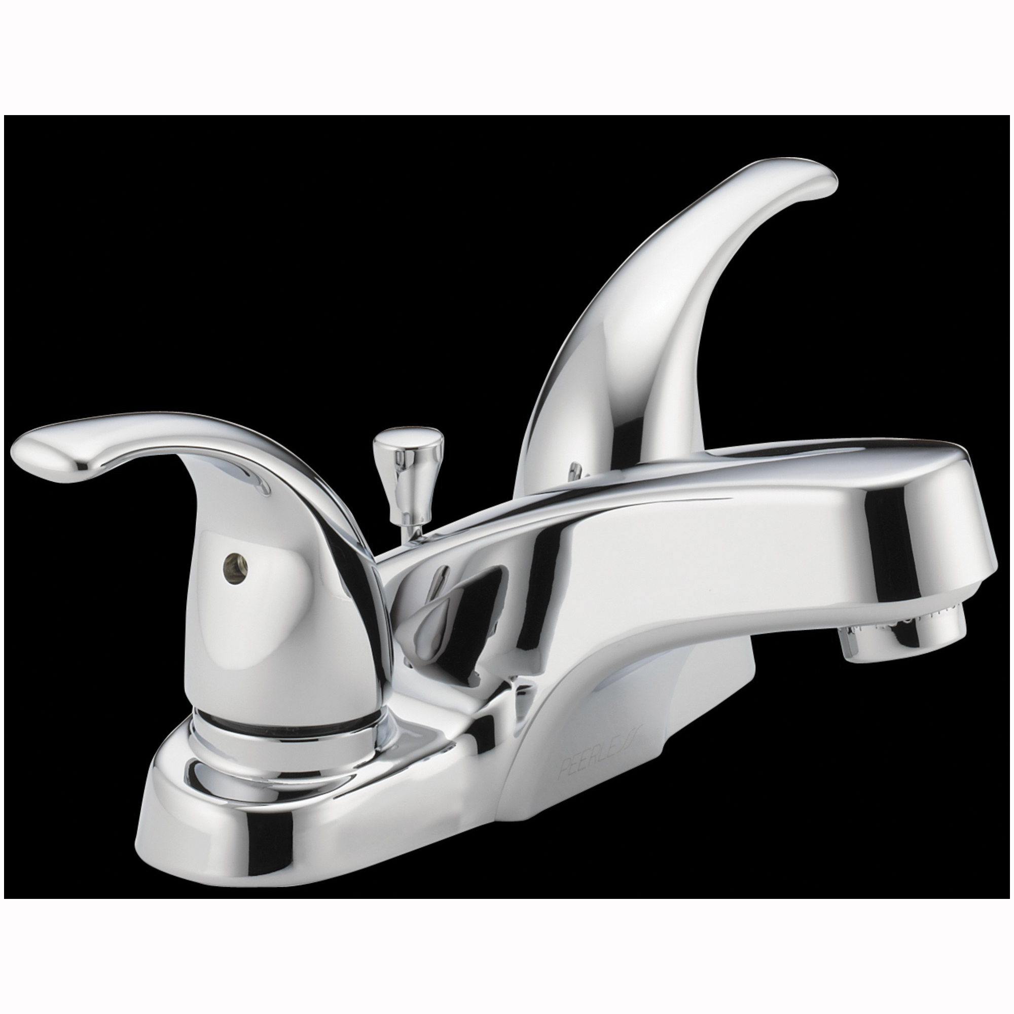 Peerless Tunbridge Series P299628LF Bathroom Faucet, 1.2 gpm, 2-Handle, Metal, Chrome Plated, Lever Handle